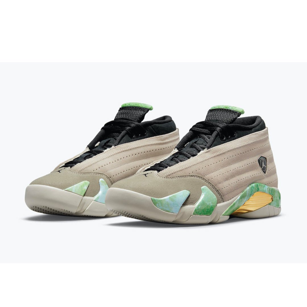 ALEALI MAY X AIR JORDAN 14 "FORTUNE" - Sneaker Tees to match Air Jordan Sneakers