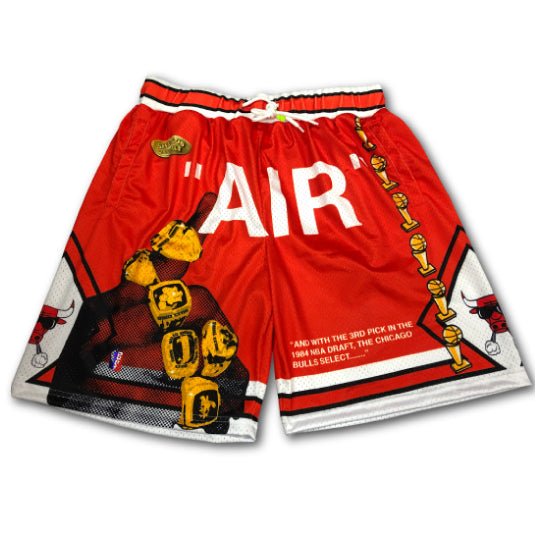 Everything Jordan Inspired Mesh Basketball Shorts - Sneaker Tees to match Air Jordan Sneakers