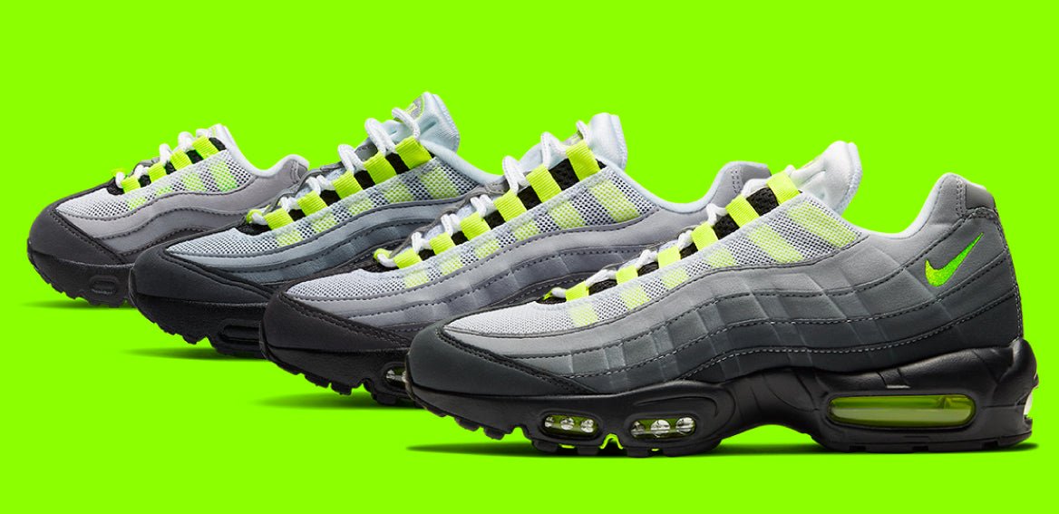 AIR MAX 95 NEON RELEASE AND SNEAKER SHIRTS - Sneaker Tees to match Air Jordan Sneakers