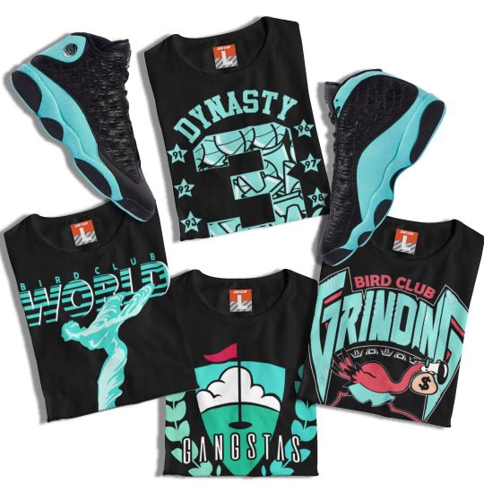 Sneaker Tees to match Air Jordan Retro 13 sneakers