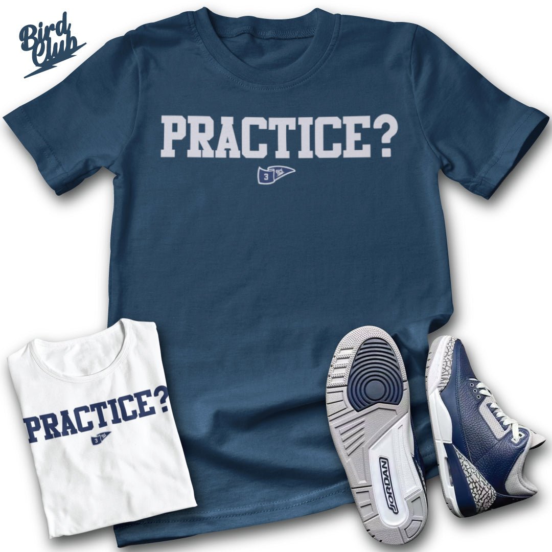 What to wear with your Retro 3 Georgetown Jordans - Sneaker Tees to match Air Jordan Sneakers