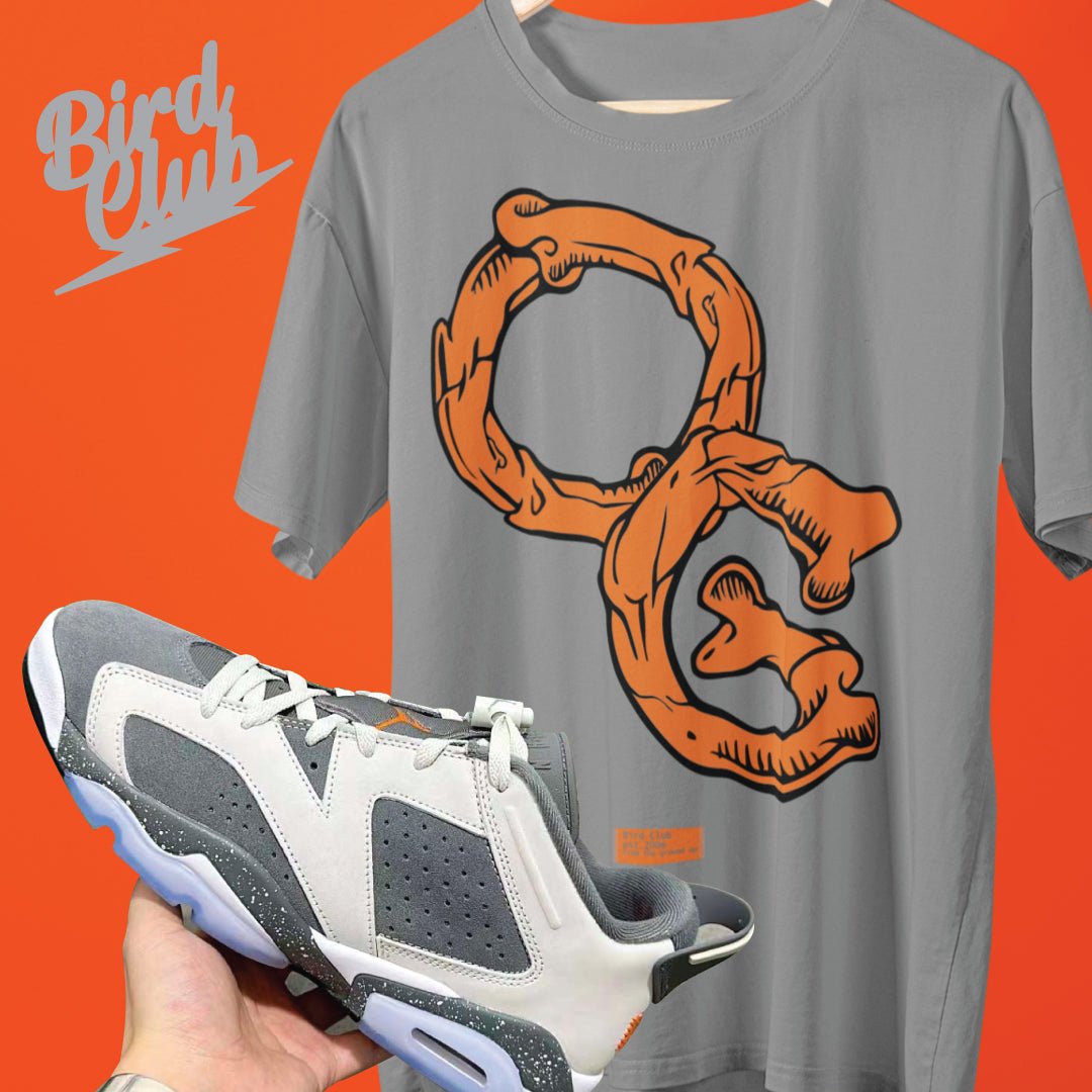 RETRO 6 X PSG "CEMENT GREY" & WHAT TO WEAR WITH THEM. - Sneaker Tees to match Air Jordan Sneakers