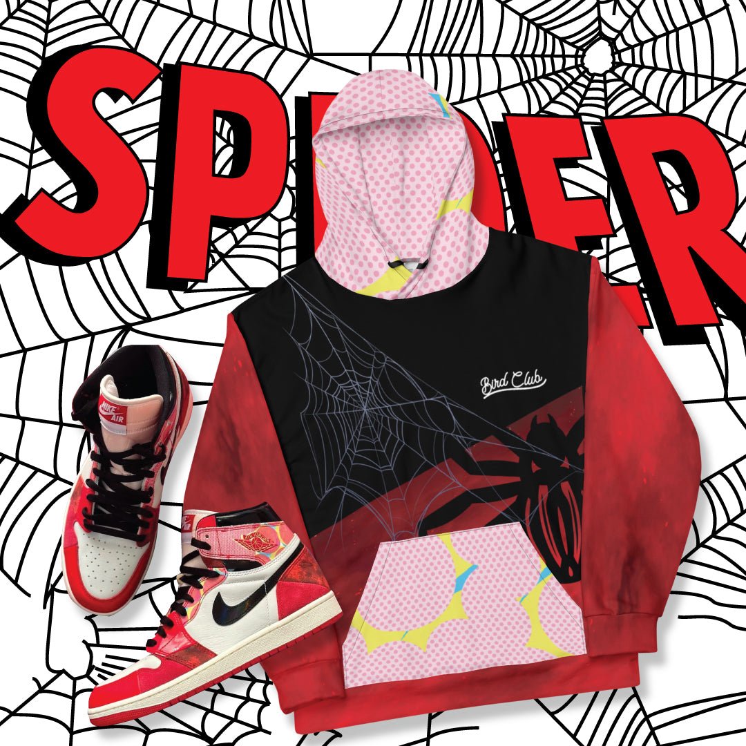 Retro 1 "Spider Verse" Release and What to Rock with them. - Sneaker Tees to match Air Jordan Sneakers