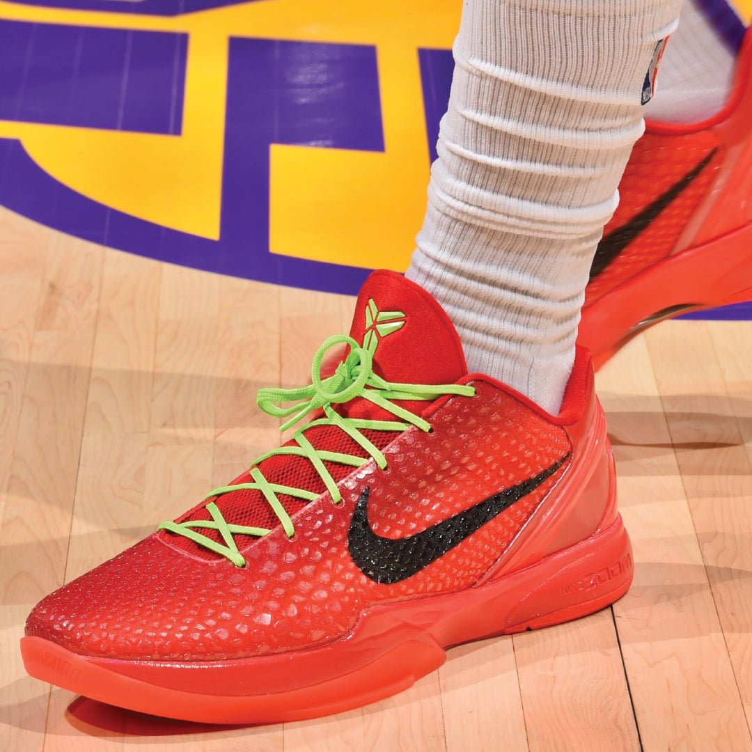 KOBE 6 PROTRO "REVERSE GRINCH" RELEASE & WHAT TO WEAR - Sneaker Tees to match Air Jordan Sneakers