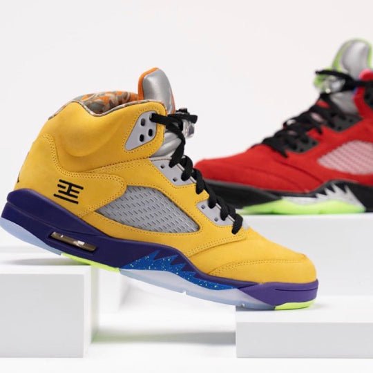 Air Jordan 5 "What The?" Release info & Shirts - Sneaker Tees to match Air Jordan Sneakers