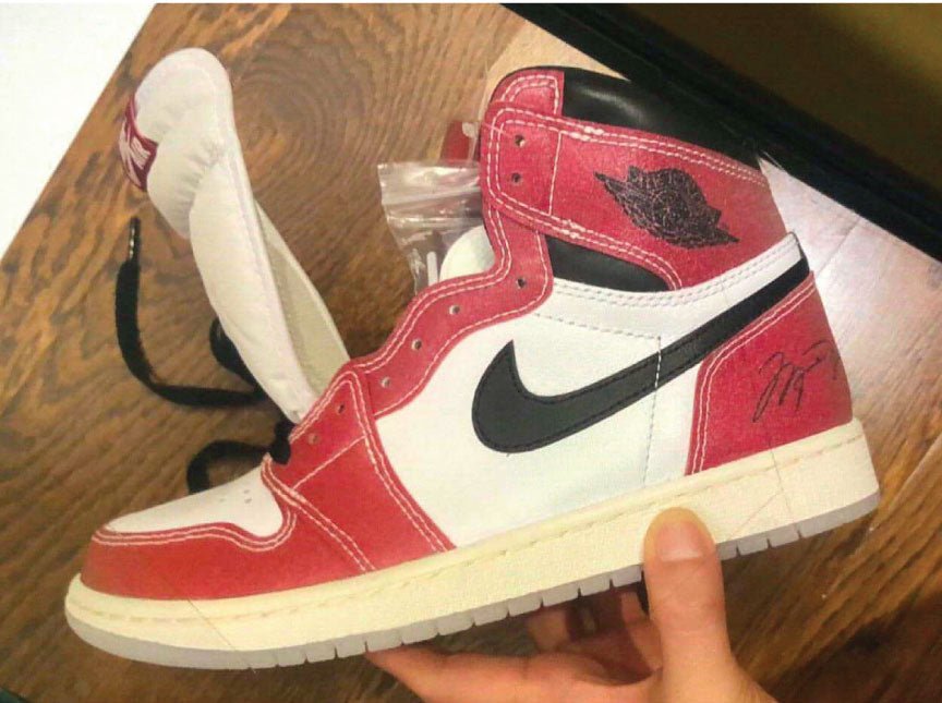 Trophy Room X Air Jordan 1 OG High Postponed to 2021 - Sneaker Tees to match Air Jordan Sneakers