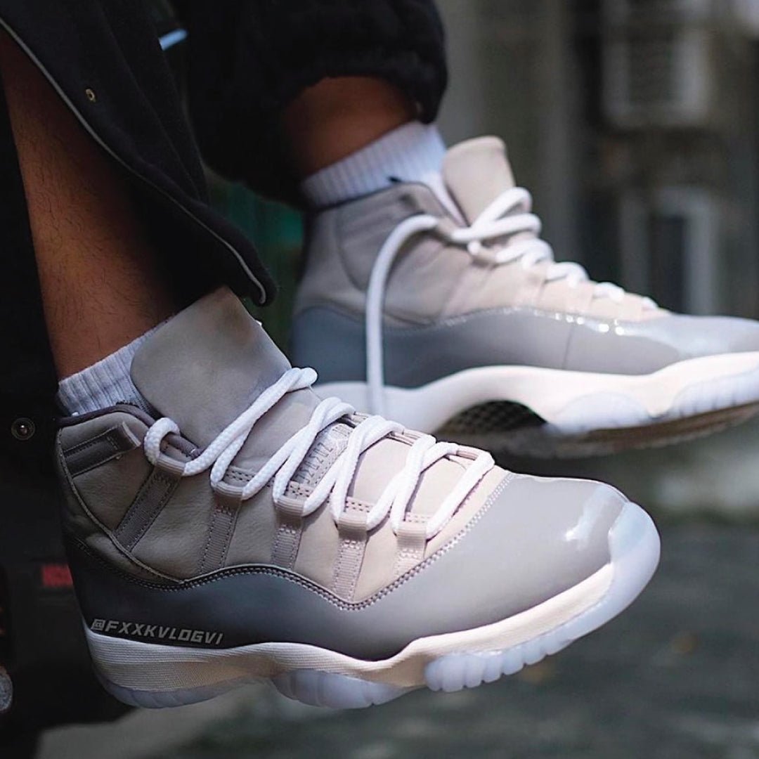 Air Jordan 11 "Cool Grey" & What to wear with them - Sneaker Tees to match Air Jordan Sneakers