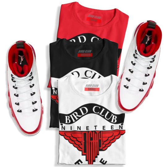 Sneaker Tees to match Air Jordan Retro 9 sneakers