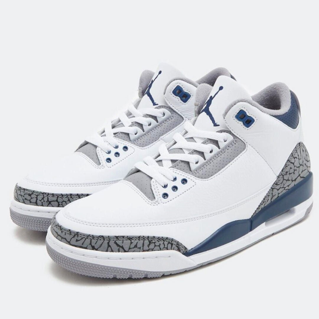 RETRO 3 "MIDNIGHT NAVY" SHIRTS - Sneaker Tees to match Air Jordan Sneakers