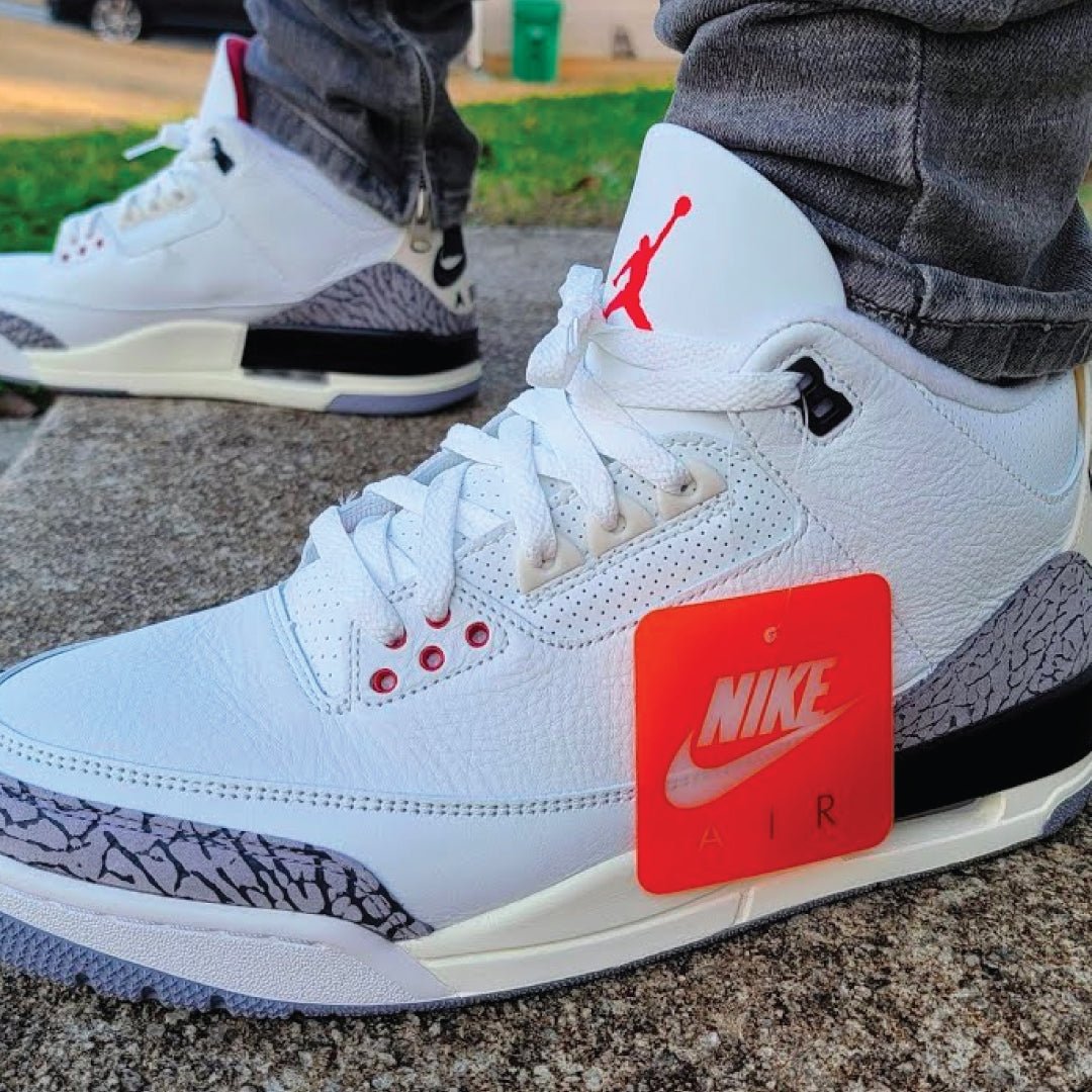 RETRO 3 "WHITE CEMENT" REIMAGINED SHIRTS - Sneaker Tees to match Air Jordan Sneakers