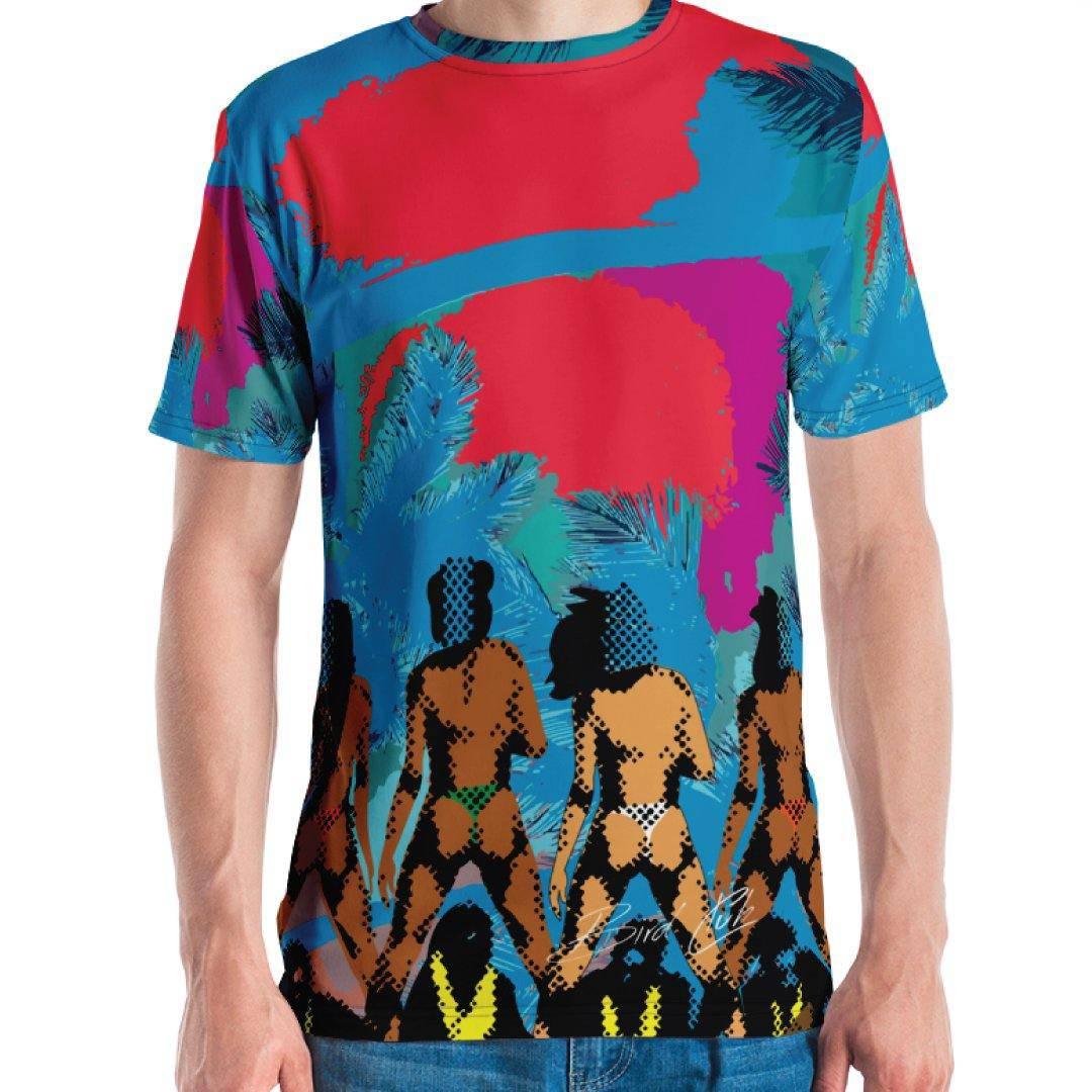 "Miami Nights" Lebron 8 Shirt - Sneaker Tees to match Air Jordan Sneakers