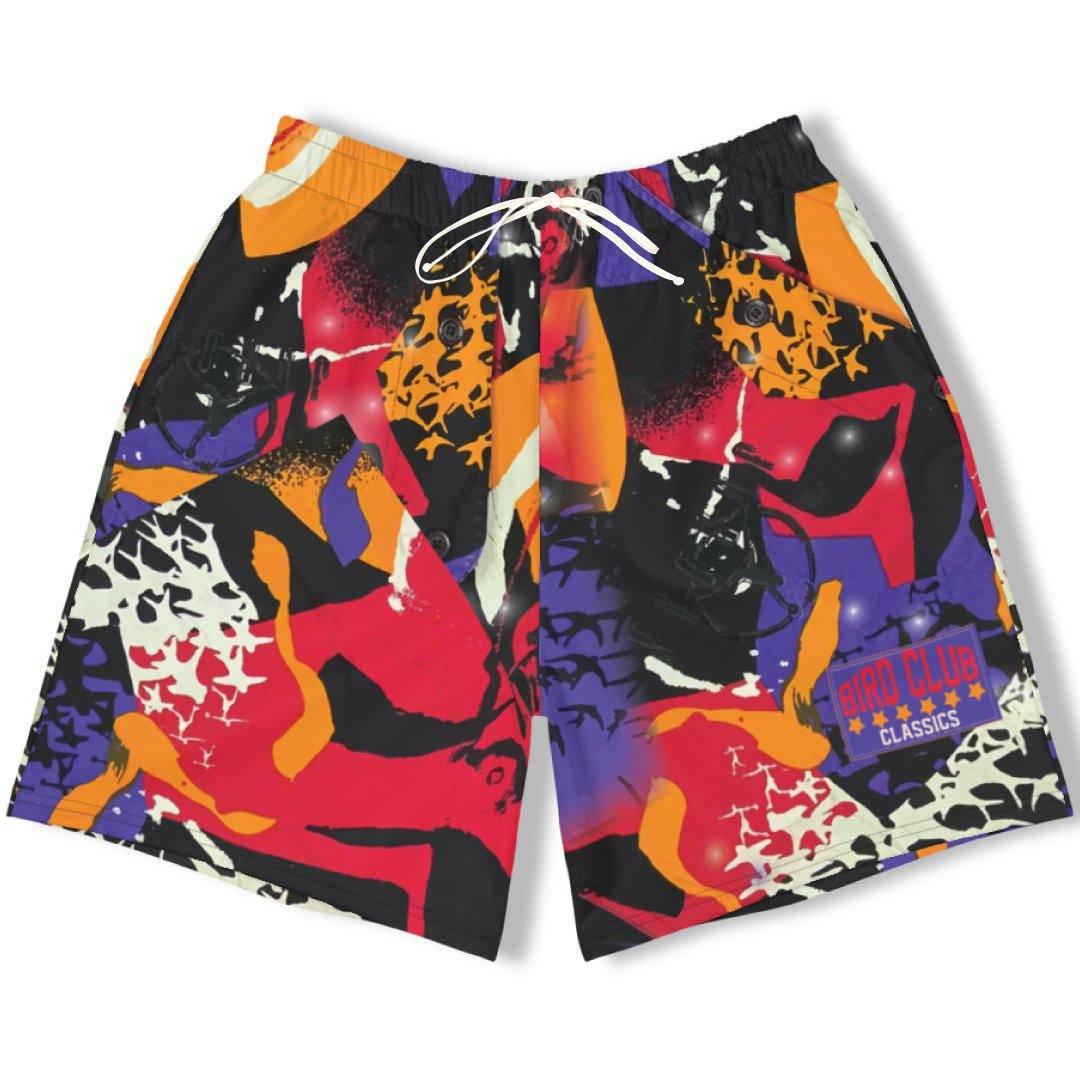 1990's Retro Jordan-like Print Shorts - Sneaker Tees to match Air Jordan Sneakers
