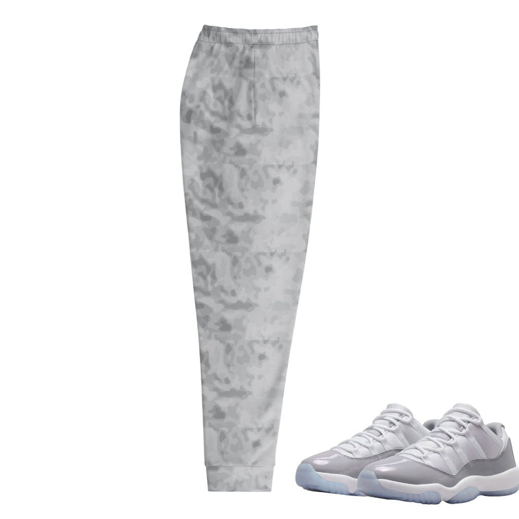 Retro 11 Low Cement Grey "Playground" Joggers - Sneaker Tees to match Air Jordan Sneakers