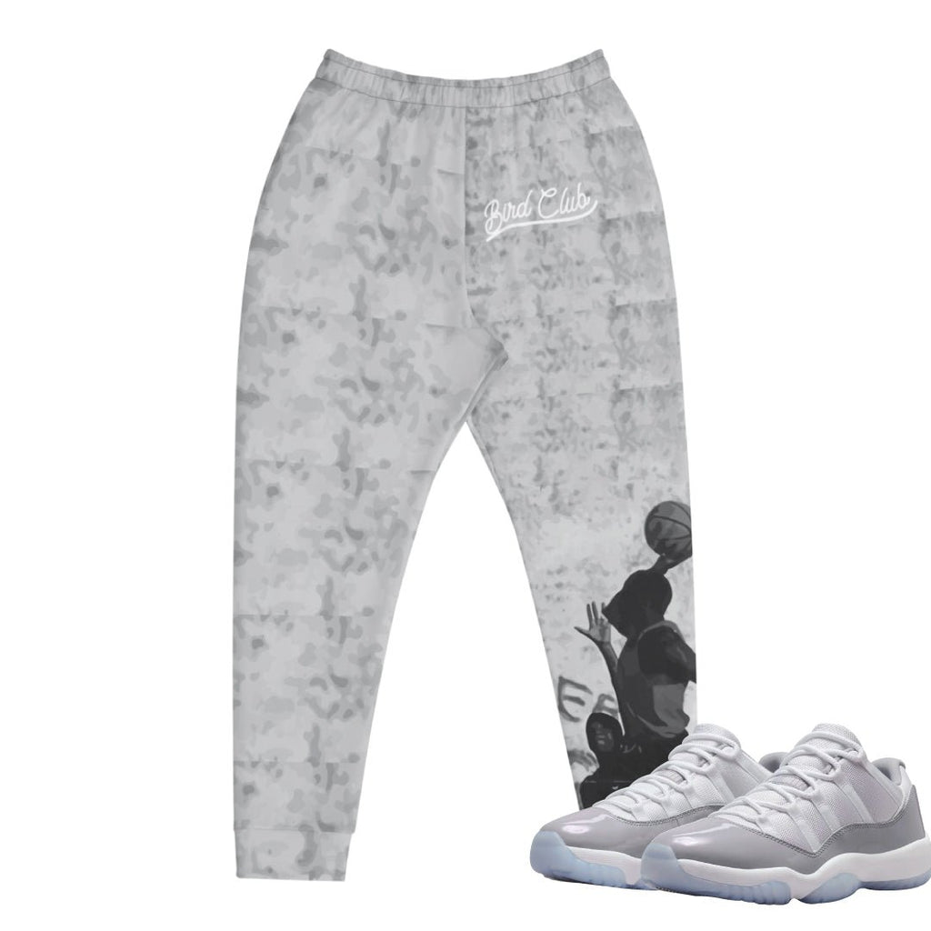 Retro 11 Low Cement Grey "Playground" Joggers - Sneaker Tees to match Air Jordan Sneakers