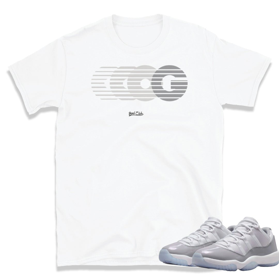 Retro 11 Low Cement Grey "Triple OG" Shirt - Sneaker Tees to match Air Jordan Sneakers