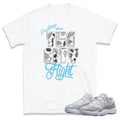 Retro 11 Low Cement Grey Shirt - Sneaker Tees to match Air Jordan Sneakers