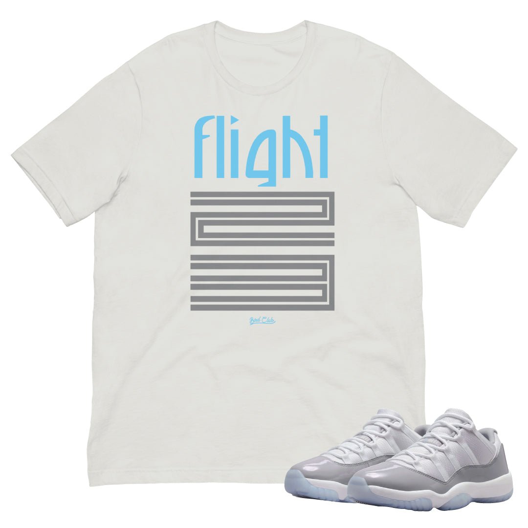 Retro 11 Low Cement Grey Shirt - Sneaker Tees to match Air Jordan Sneakers