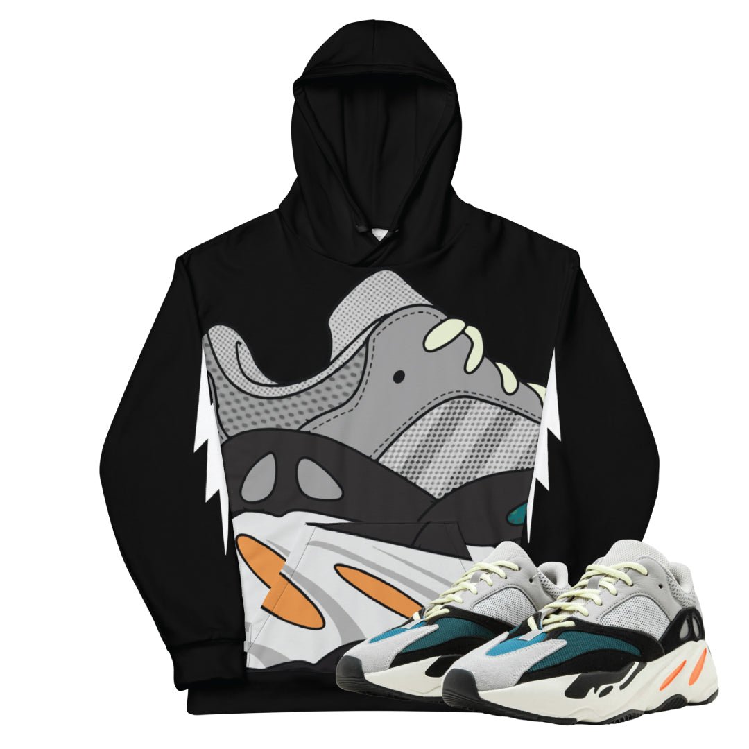 YZY 700 WAVE RUNNER HOODIE - Sneaker Tees to match Air Jordan Sneakers