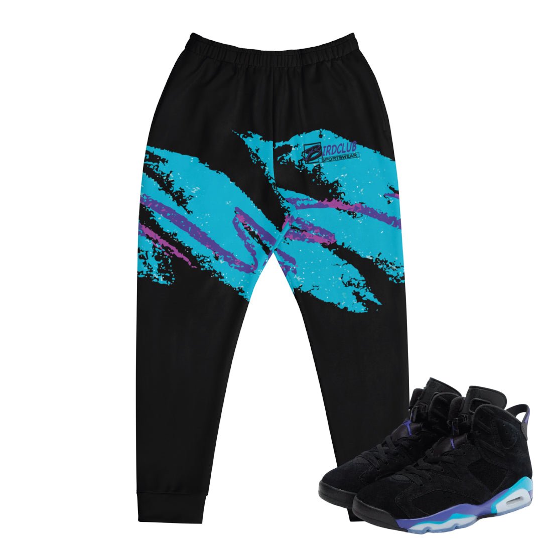 RETRO 6 AQUA RETRO SPLASH JOGGERS - Sneaker Tees to match Air Jordan Sneakers