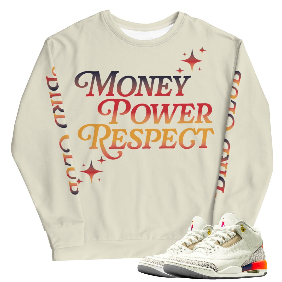Retro 3 J.Balvin MPR Sweatshirt - Sneaker Tees to match Air Jordan Sneakers