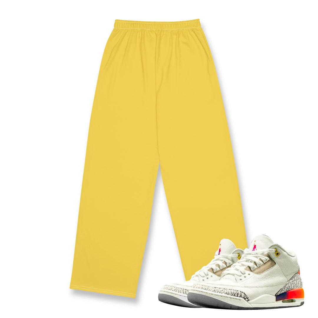 Retro 3 J.Balvin Medellin Sunsets Pants - Sneaker Tees to match Air Jordan Sneakers