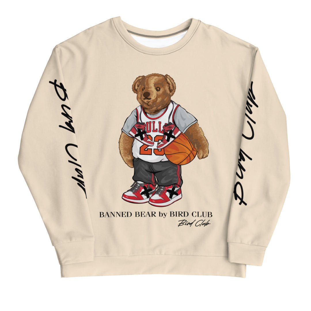 Banned Bear Sweatshirt - Sneaker Tees to match Air Jordan Sneakers
