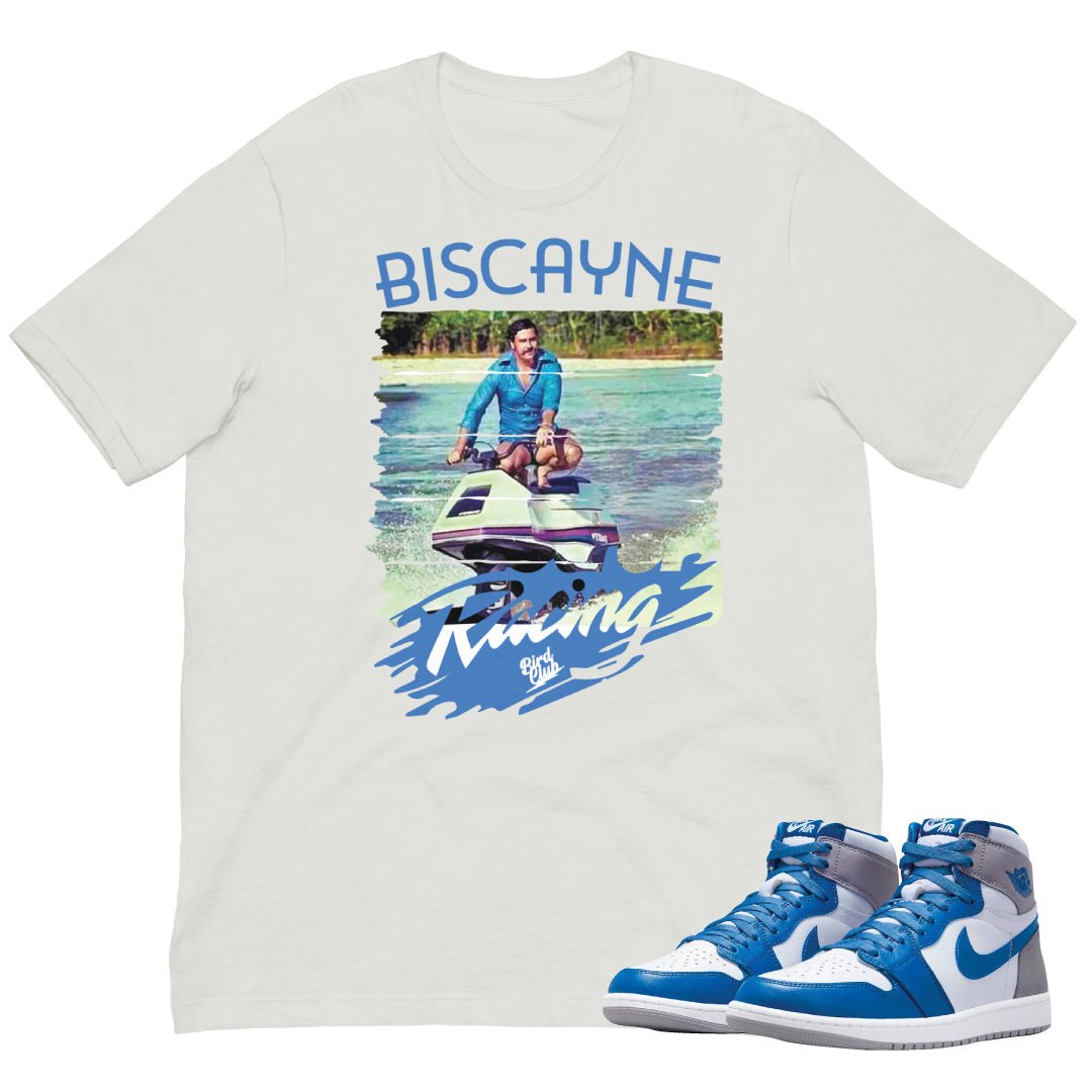 Retro 1 True Blue Pablo Shirt - Sneaker Tees to match Air Jordan Sneakers