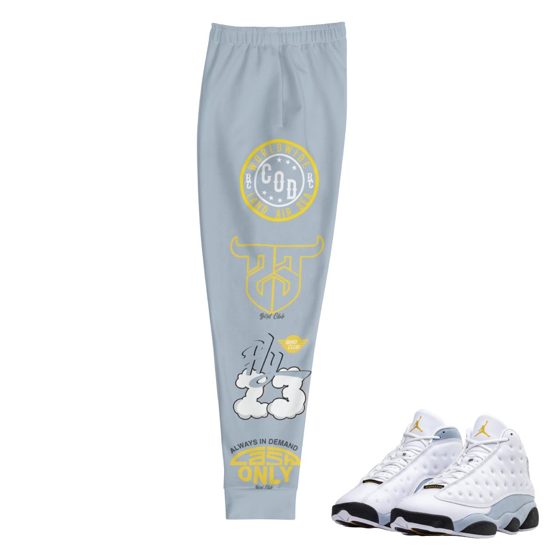 Retro 13 Blue Grey Joggers - Sneaker Tees to match Air Jordan Sneakers