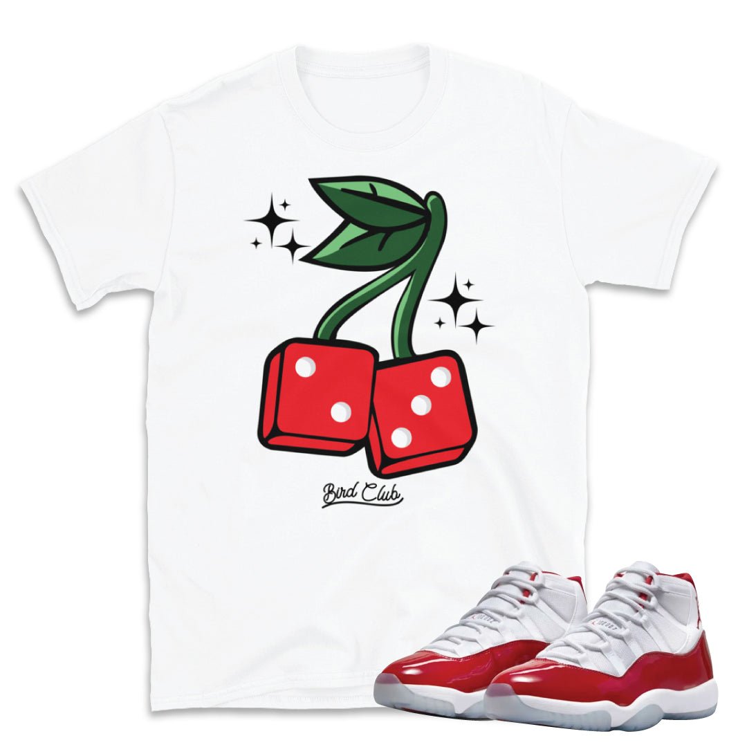 Retro 11 Cherry Red Shirt - Sneaker Tees to match Air Jordan Sneakers