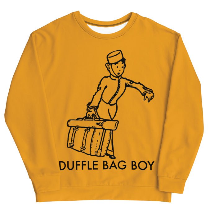 Duffle Bag Boy Sweatshirt - Sneaker Tees to match Air Jordan Sneakers