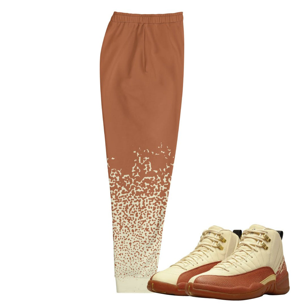 Retro 12 Eastside Golf Splatter Burnt Sunrise Joggers - Sneaker Tees to match Air Jordan Sneakers