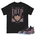 Air Foamposite One Eggplant "Deep Pockets" Shirt - Sneaker Tees to match Air Jordan Sneakers