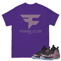 Air Foamposite One Eggplant "Foam Club" Shirt - Sneaker Tees to match Air Jordan Sneakers