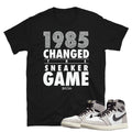 Retro 1 "Elephant Print" Game Changer Shirt - Sneaker Tees to match Air Jordan Sneakers