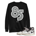 Retro 1 "Elephant Print" 85 Sweatshirt - Sneaker Tees to match Air Jordan Sneakers