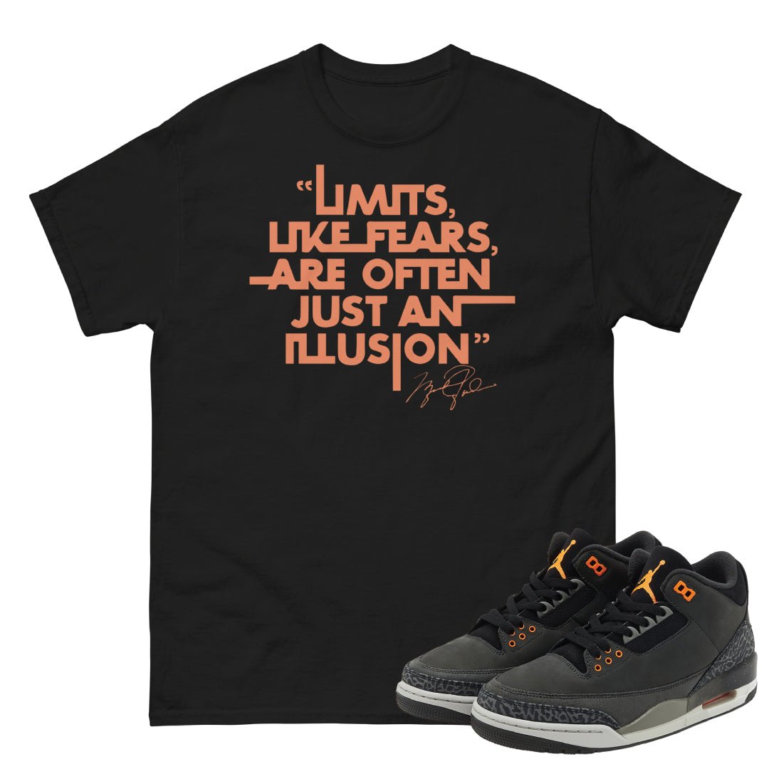 Retro 3 Fear Shirt - Sneaker Tees to match Air Jordan Sneakers
