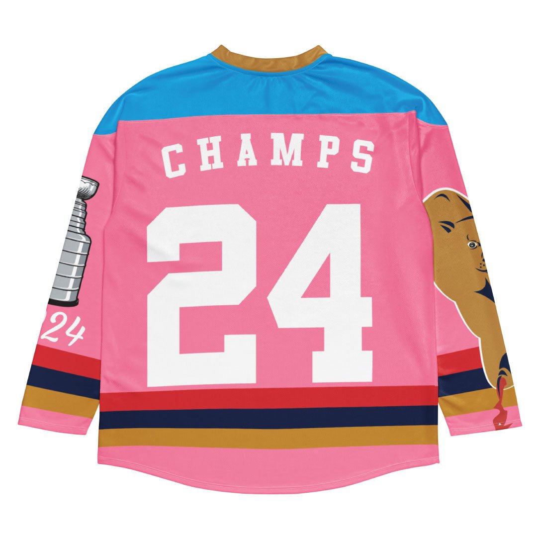 Florida Panther Cats South Beach Edition Championship Hockey Jersey