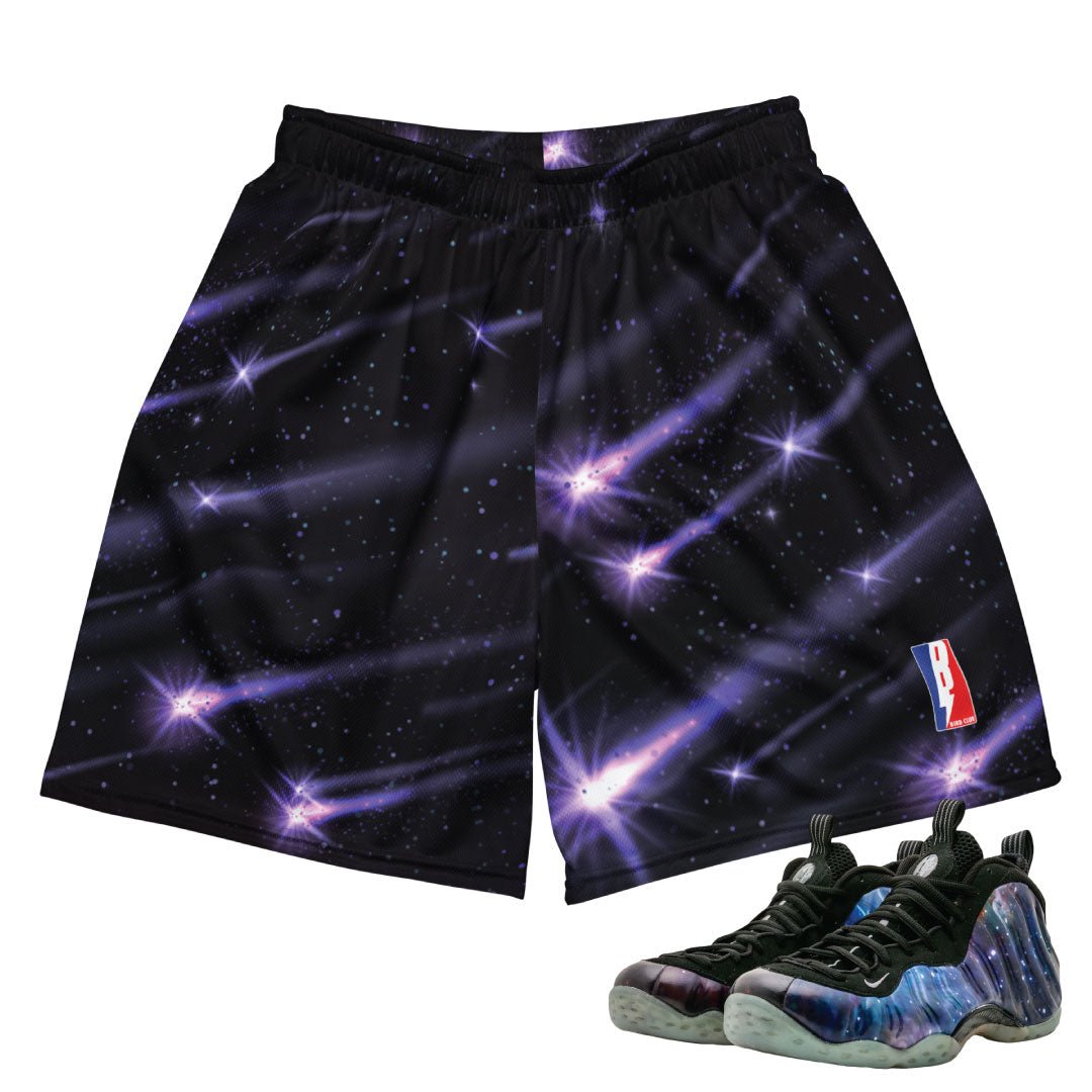 Foamposite Galaxy Shorts - Sneaker Tees to match Air Jordan Sneakers