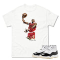 Retro 11 "Gratitude" Air Pixel Shirt - Sneaker Tees to match Air Jordan Sneakers