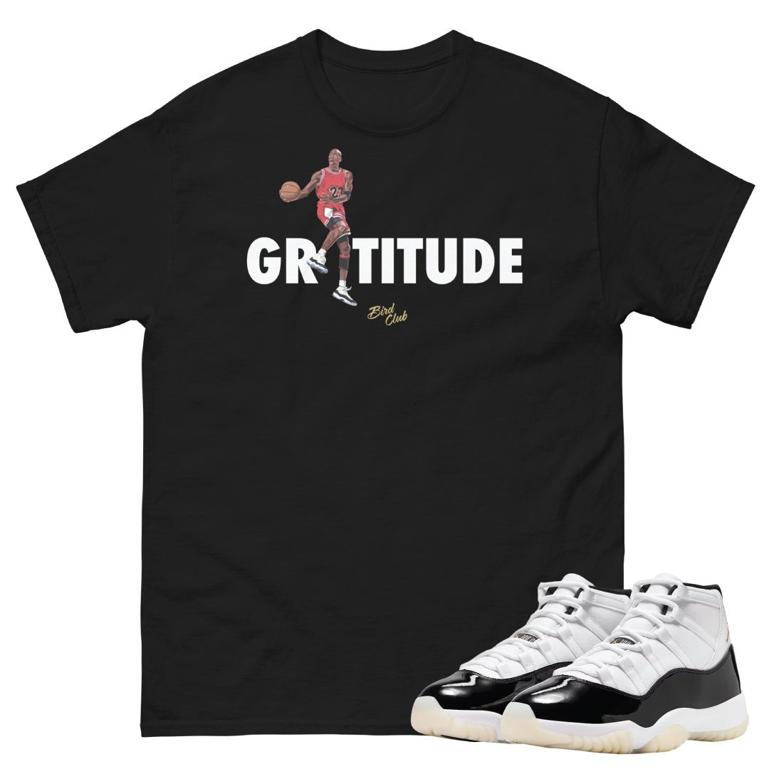 Retro 11 "Gratitude" Fly Shirt - Sneaker Tees to match Air Jordan Sneakers