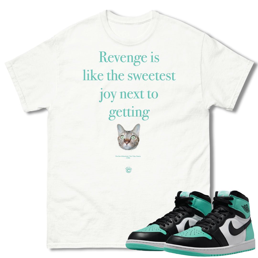 Retro 1 "Green Glow" Revenge Shirt