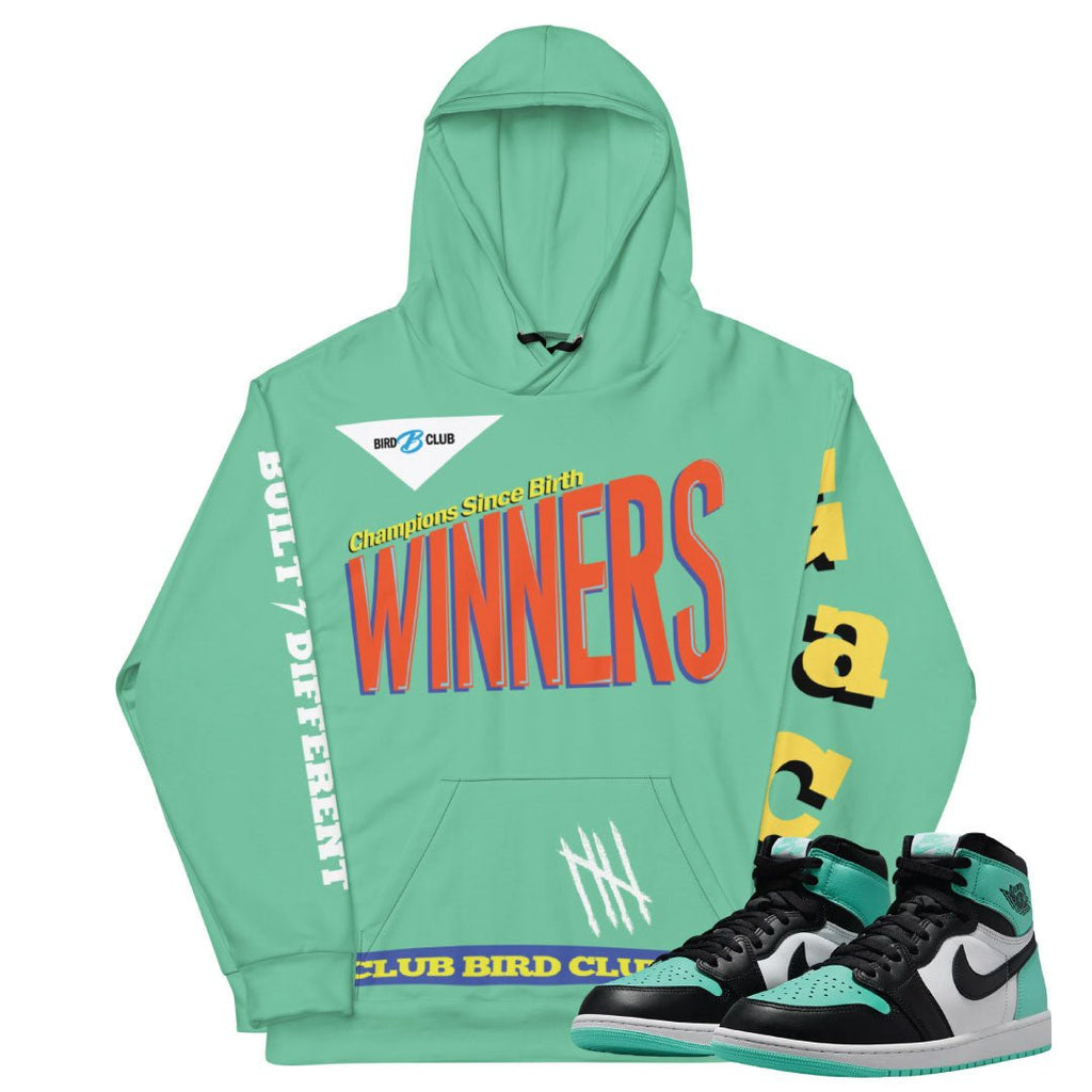 Retro 1 "Green Glow" Winners Hoodie