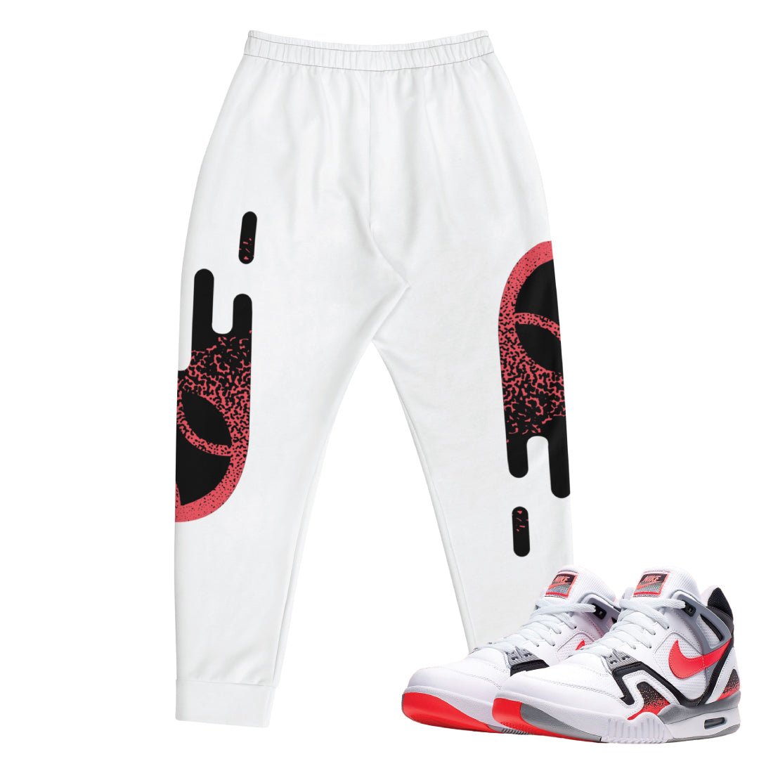 Air Tech Challenge 2 "Hot Lava" Logo Joggers - Sneaker Tees to match Air Jordan Sneakers