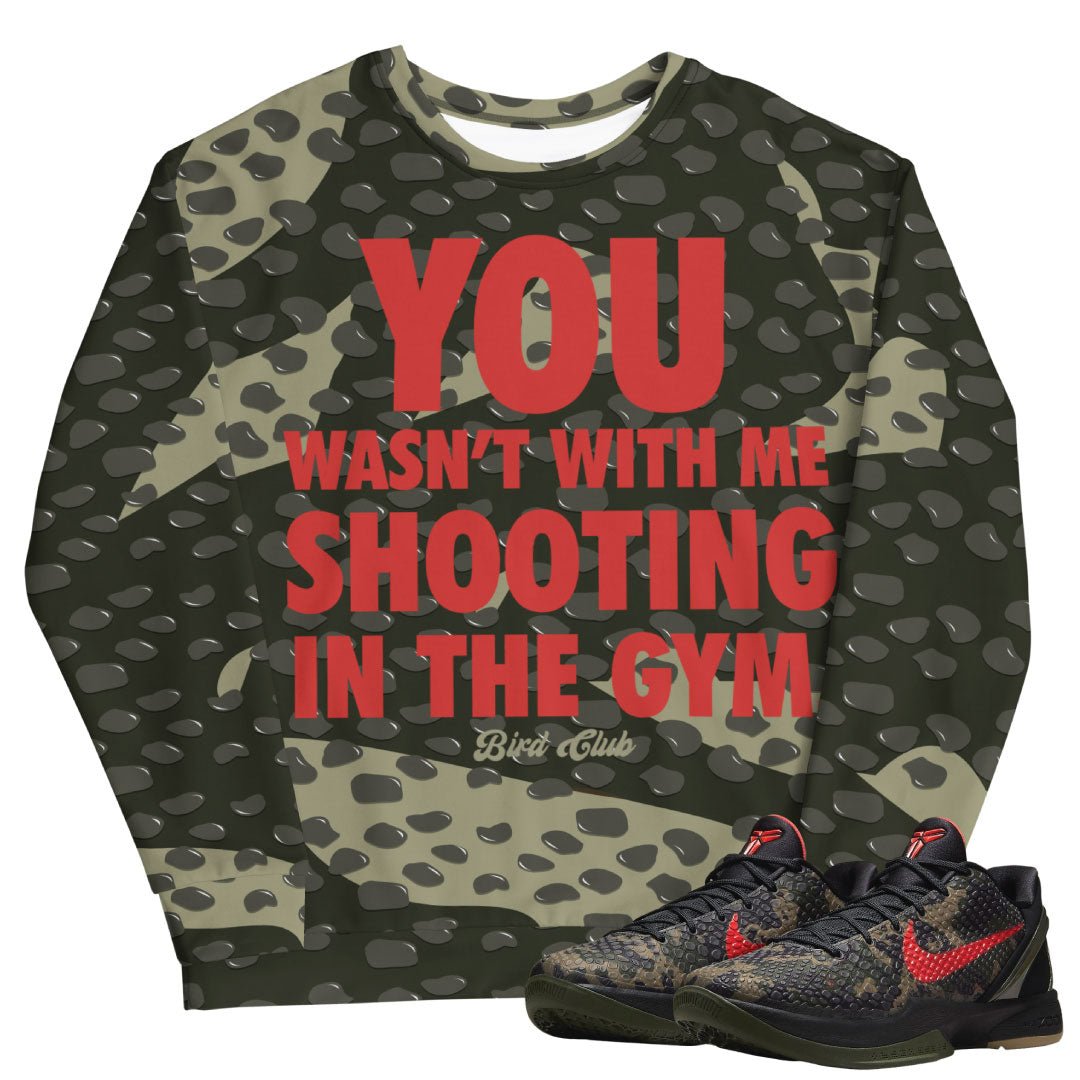 Kobe 6 Italian Camo Sweater