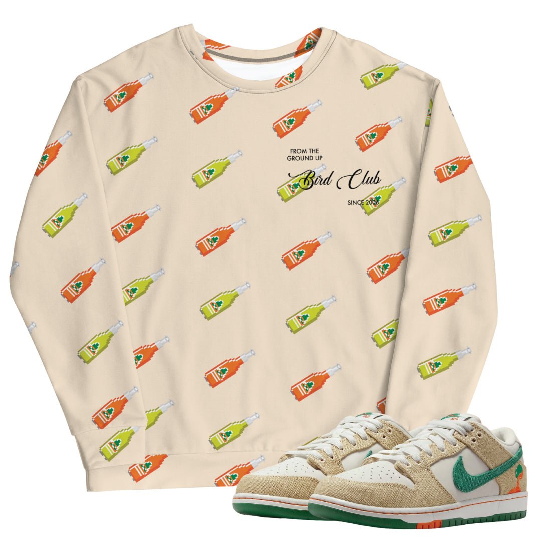 Jarritos Sneakers Pattern Sweatshirt - Sneaker Tees to match Air Jordan Sneakers