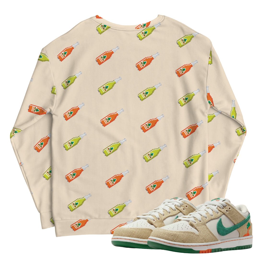 Jarritos Sneakers Pattern Sweatshirt - Sneaker Tees to match Air Jordan Sneakers
