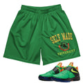 KD Weatherman "Self Made" Shorts - Sneaker Tees to match Air Jordan Sneakers