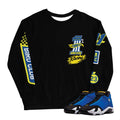 Retro 14 Laney "1 %er" Sweatshirt - Sneaker Tees to match Air Jordan Sneakers