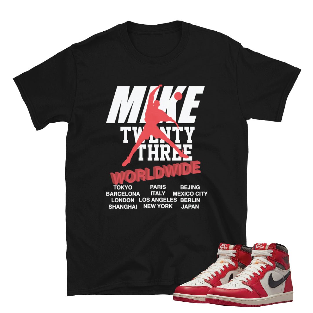 Retro 1 "Lost & Found" Shirt - Sneaker Tees to match Air Jordan Sneakers
