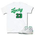 Retro 2 Lucky Green Shirt - Sneaker Tees to match Air Jordan Sneakers